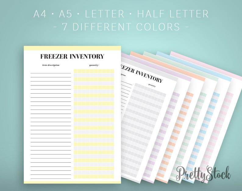 Freezer Stock, Printable Planner, Planner Include, Freezer Planner, Residence Printable, Family Planner, Freezer Organizer graphic regarding Freezer Inventory Printable identify Freezer Stock, Printable Planner, Planner Add, Freezer Planner, Family Printable, Spouse and children Planner, Freezer Organizer