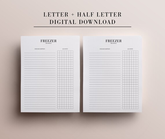 Freezer Stock, Letter Sizing, Fifty percent Letter, Printable Planner, Planner Include, Spouse and children Printable, Family members Planner, Freezer Organizer graphic relating to Freezer Inventory Printable identify Freezer Stock, Letter Dimensions, 50 percent Letter, Printable Planner, Planner Add, Loved ones Printable, House Planner, Freezer Organizer