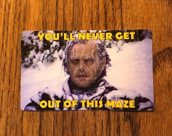 Jack Torrance Maze Phish Sticker