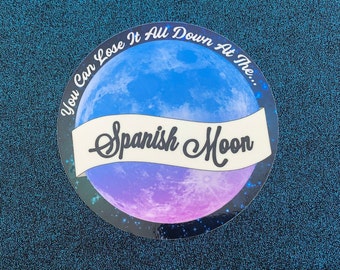 Spanish Moon Sticker