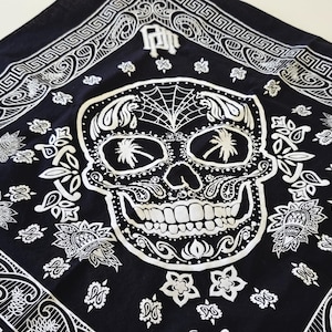 Sugar Skull Bandana - FULL