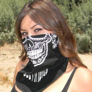 Sugar Skull Bandana