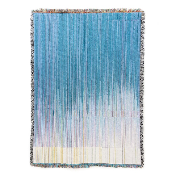 DCP_3135 - Jacquard Woven Throw Blanket by Glitch Textiles