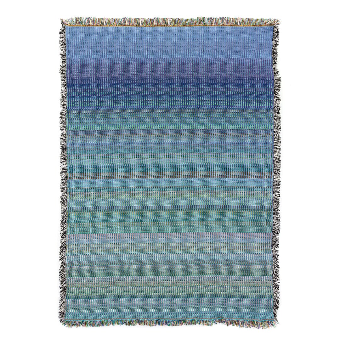 ピ*ー様 【IMPeRF】Glitch Woven Throw Blanket Growth Potential - Jacquard Woven Throw Blanket by Glitch Textiles