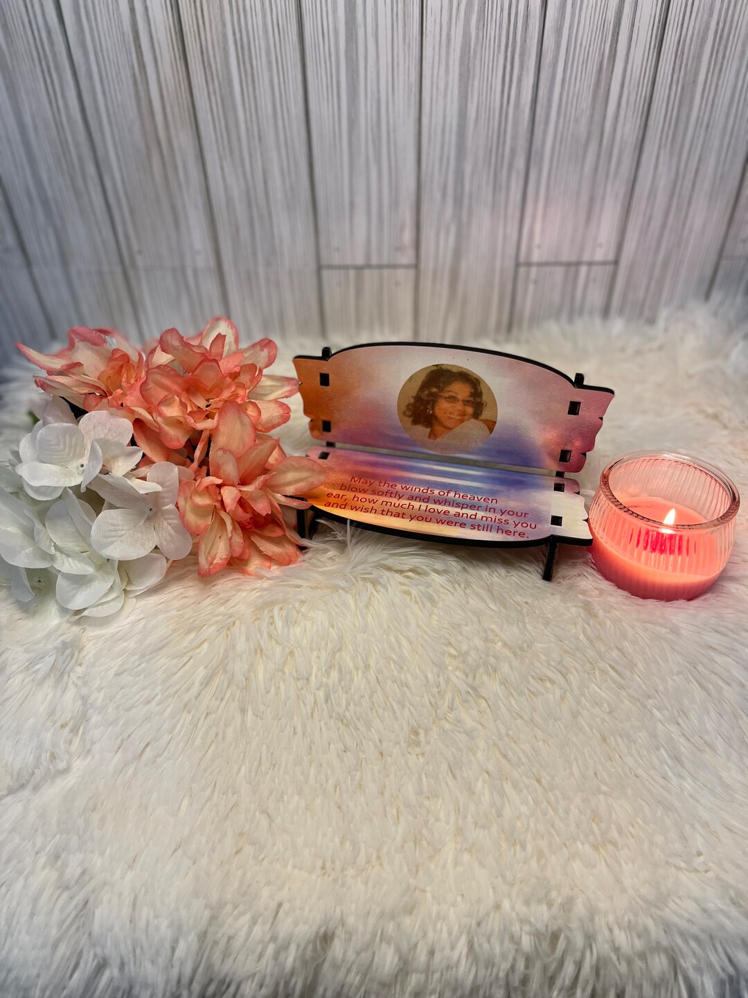 Custom Memorial Bench Etsy