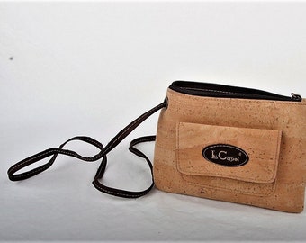 Awesome vegan cork crossbody bag- best vegan bag ever. Durable, lightweight