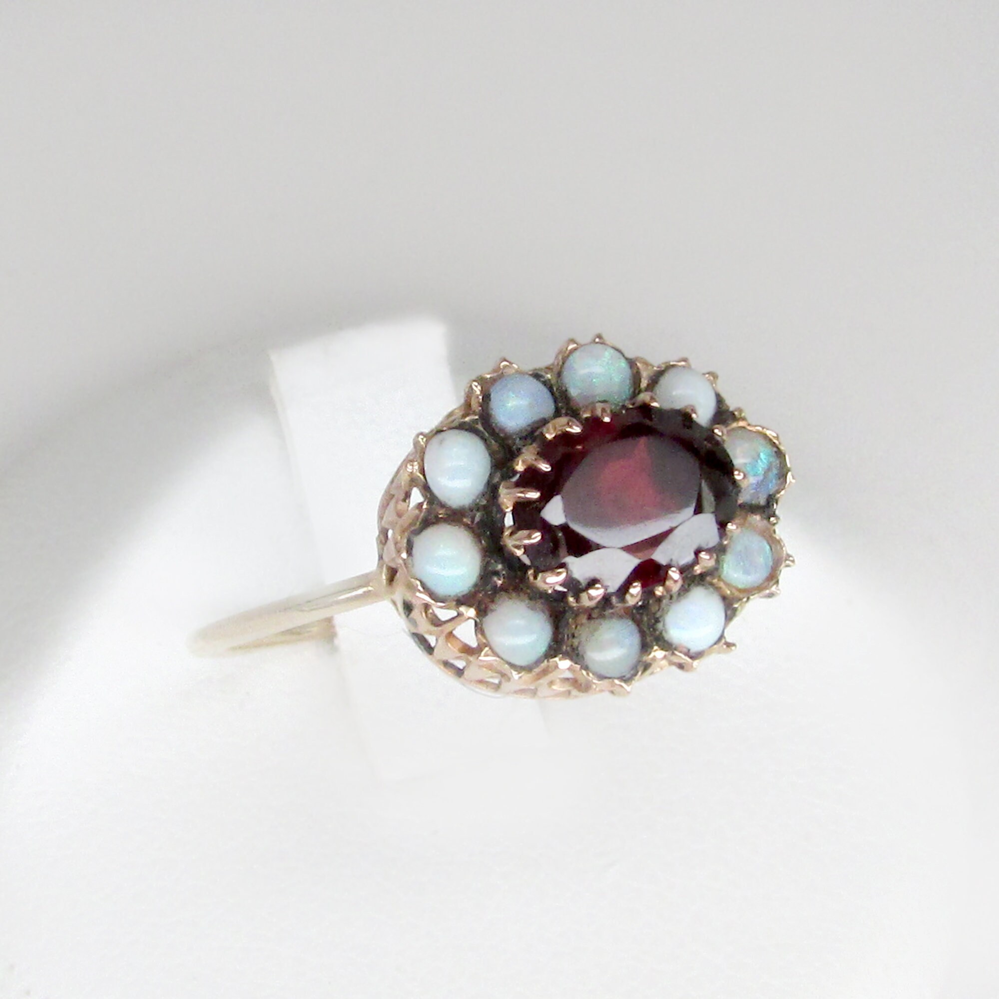 Gold Tourmaline Ring Gold Opal Ring Opal And Tourmaline Rubellite Art Deco Ring 14k Gold Ring Red Tourmaline Red Gemstone Rubellite Gold Tourmaline Ring Gold Opal Ring Opal And Tourmaline Rubellite Art Deco Ring 14k Gold Ring Red Tourmaline Red Gemstone Rubellite