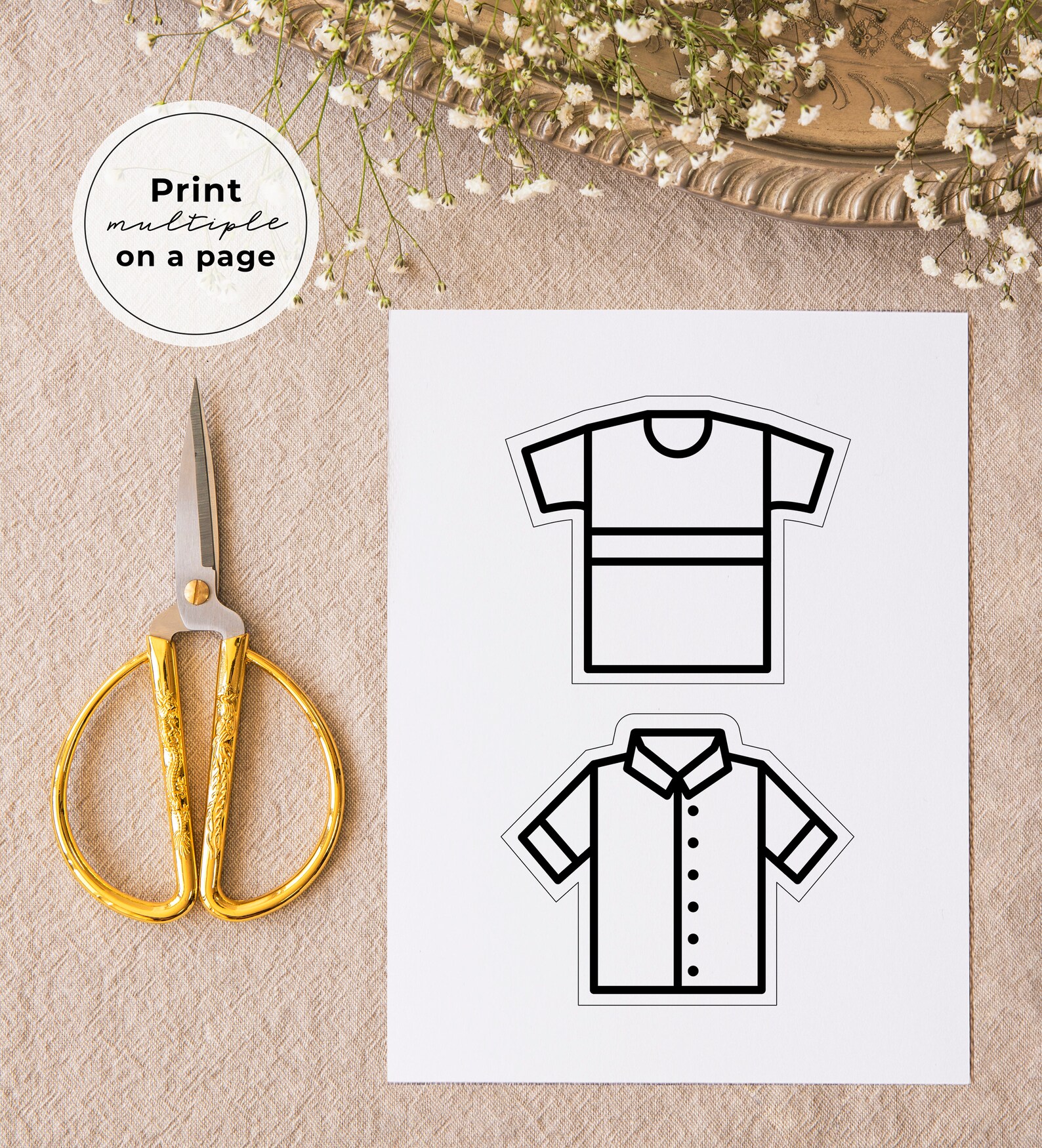 Kids Clothing Organisation Label Printables INSTANT - Etsy