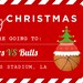 Printable Basketball Game Ticket Christmas Gift Template, Santa Gift ...
