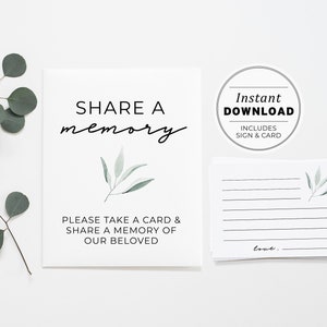 Margo Funeral 'Share a Memory' Signe et carte, nécrologie TÉLÉCHARGEMENTS INSTANTANÉS