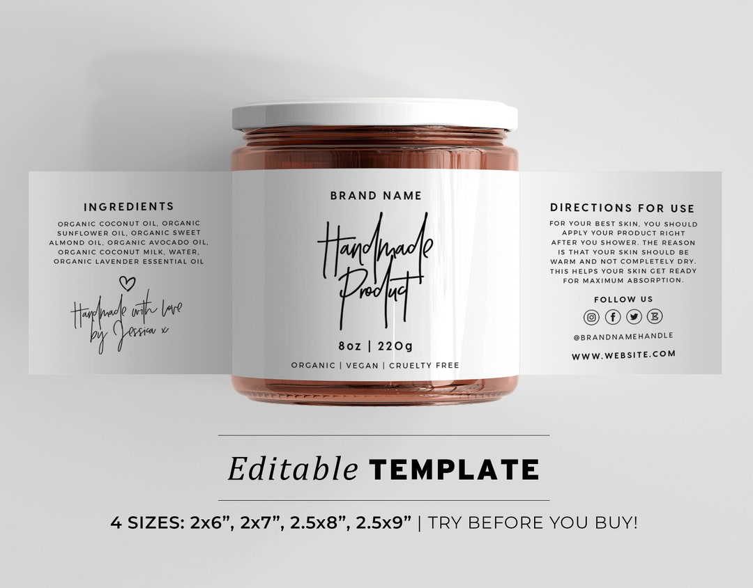 jar-label-template-wrap-around-ingredients-label-minimalist-esthetician-small-business-product-label-printable-editable-050-043-juliette-etsy for Free Printable Label Templates For Jars Jar Label Template, Wrap Around Ingredients Label,minimalist Esthetician Small Business Product Label, Printable Editable #050 #043 Juliette - Etsy for Free Printable Label Templates For Jars