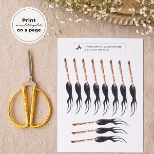 Safari Party Game, Pin the Tail on the Giraffe Printable Poster ...