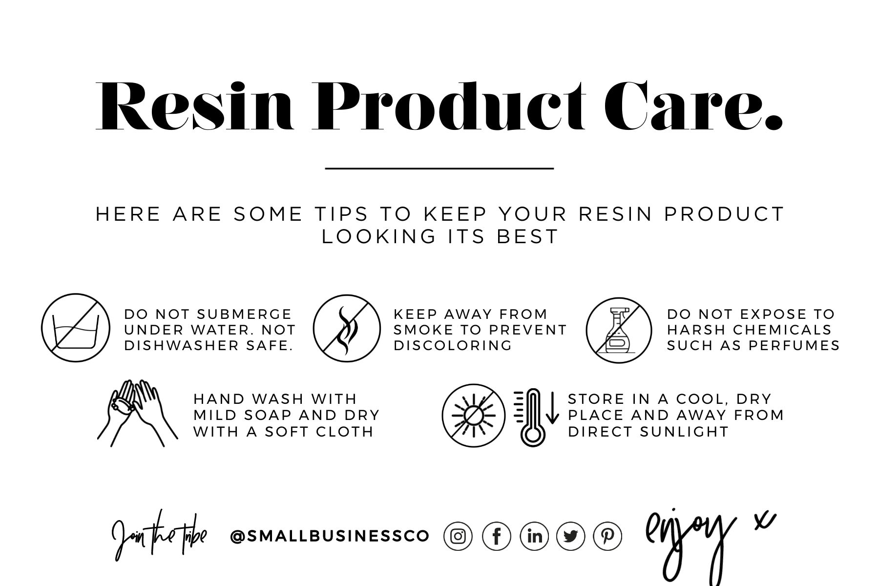 Product Care Tips