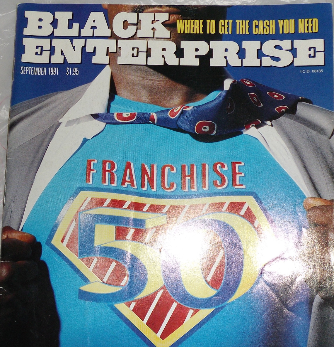 BLACK ENTERPRISE Magazine September 1991 B.E. Etsy