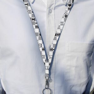 Sleutelkoord schaakspel, sleutelhanger schaakspel, schoudertasje mobiele telefoon, sleutelkoord voor mannen, sleutelkoord leraar, cadeau voor kampioen, sleutelhanger schaakbord