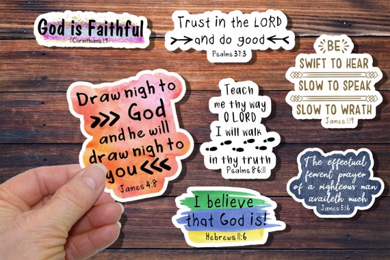 Heir Sticker Sheets| Christian Planner Stickers| Bible Verse Stickers |  Bible Stickers| Journal StickerSets