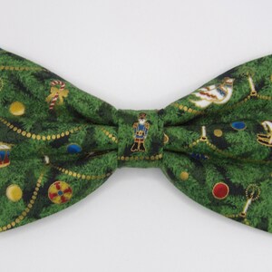 Christmas Bow tie, Christmas Tree Ornaments, Pre-tied Bow tie, Drums, Rocking horse, Soldier, Bow ties for Men, Last one!