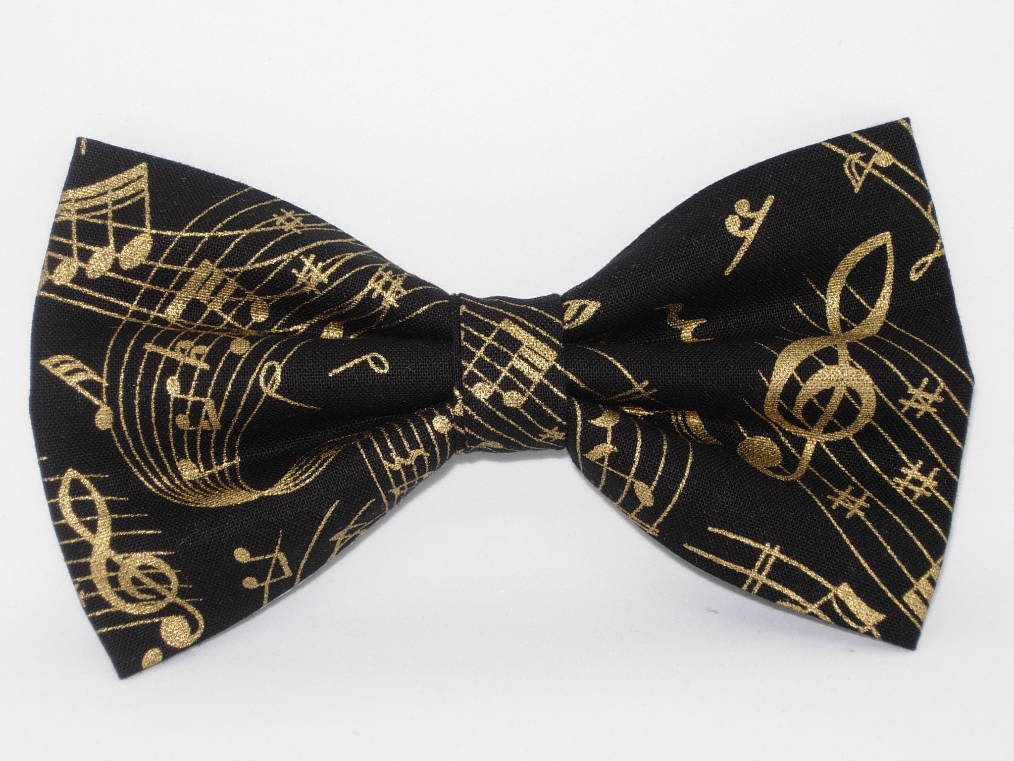 Black and Gold Tie - Etsy