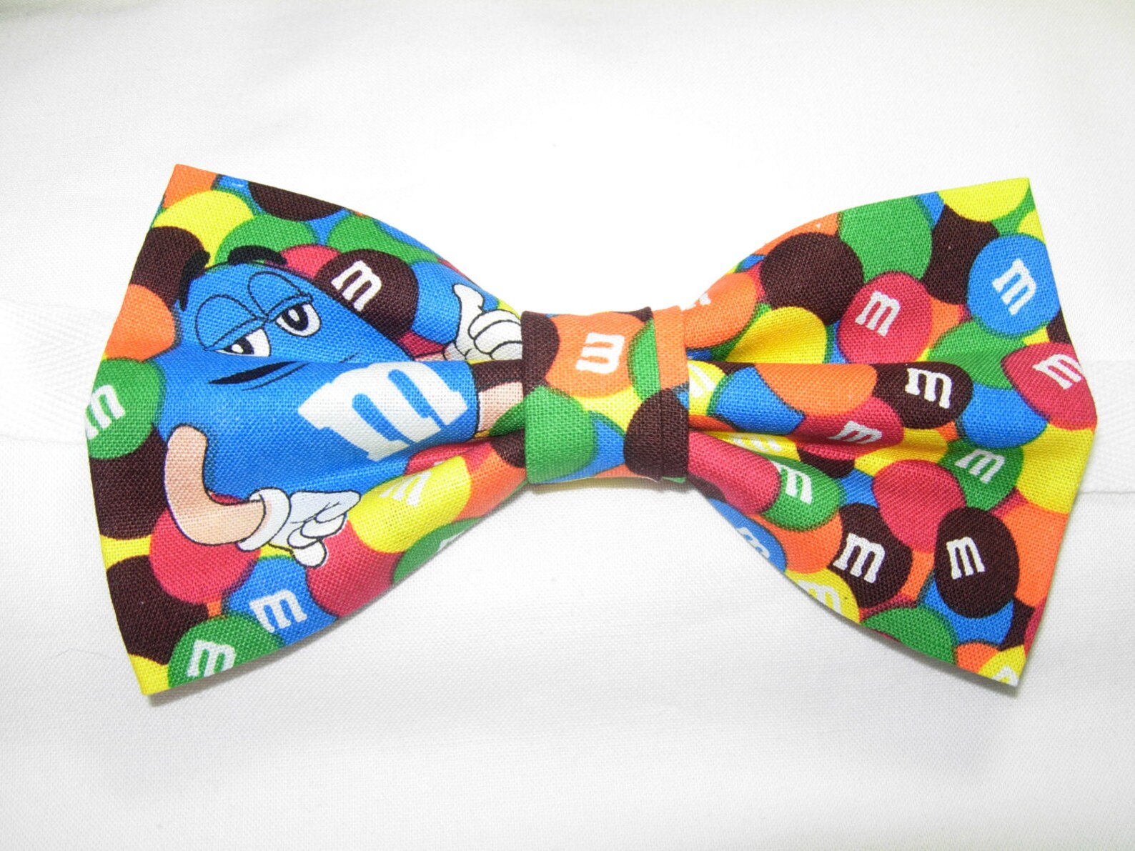 M&M Bow Tie M M Candy with Friends Pretied Bow tie Etsy