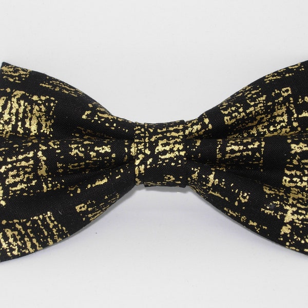 Gold Bow Tie - Etsy