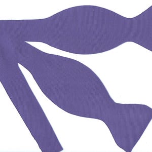 Light Purple Bow tie | Self-tie & Pre-tied | Purple Weddings | Mens Bow tie | Boys Bow tie | Groomsmen | Wedding Bow tie | Solid Purple