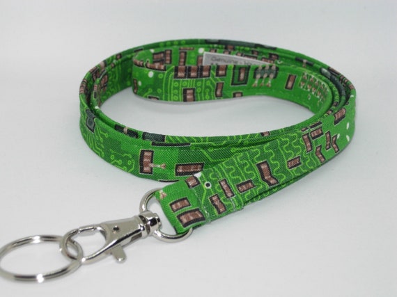 Computer Lanyard Green Circuit Board Lanyard for Men PCB | Etsy