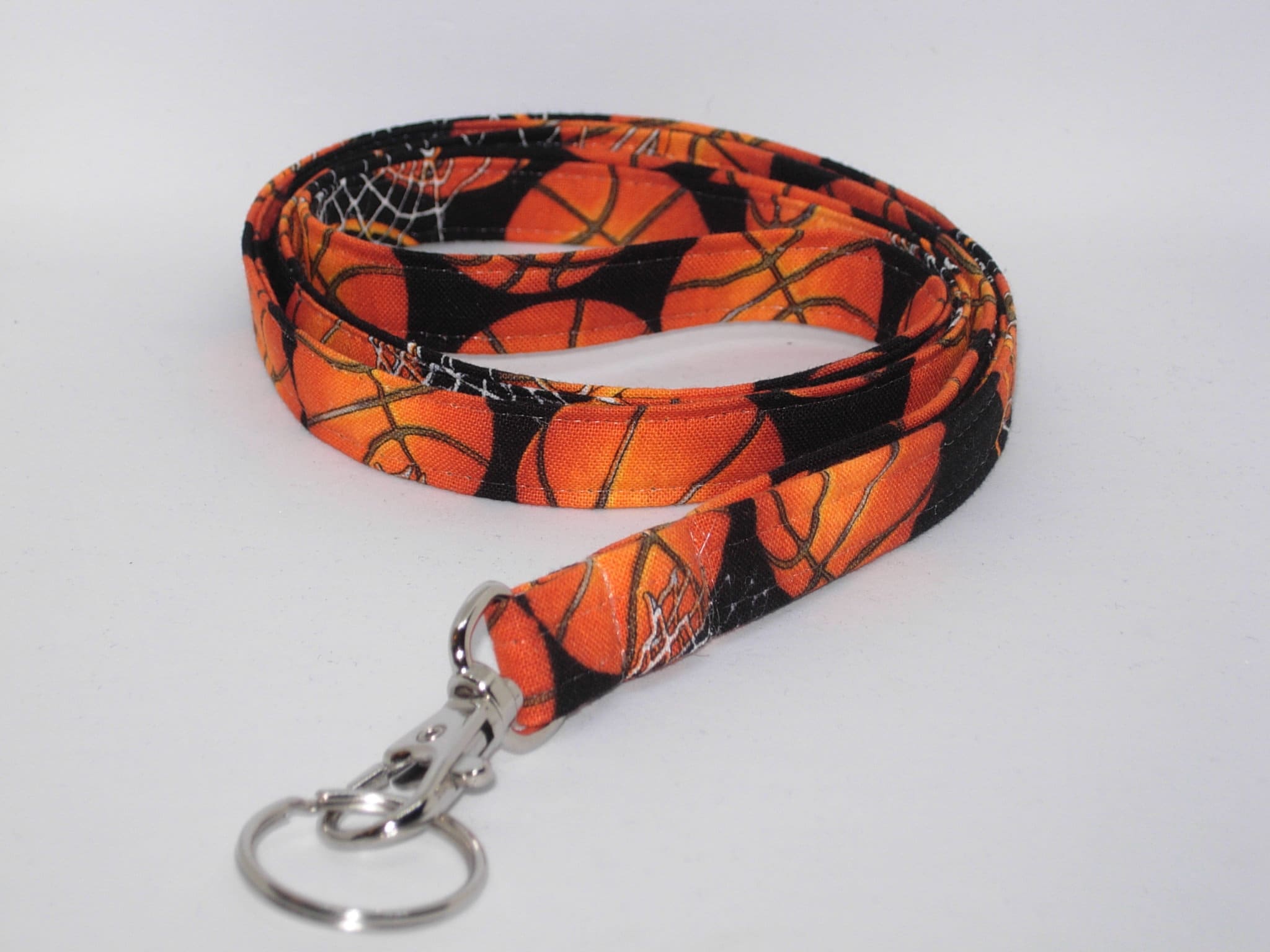 Basketball Lanyards ID Wallet Badge Key Holder Keychain Cotton Kids Sports Preschool Teacher School Students Coach Kids Boys Girls Gifts, Size: One