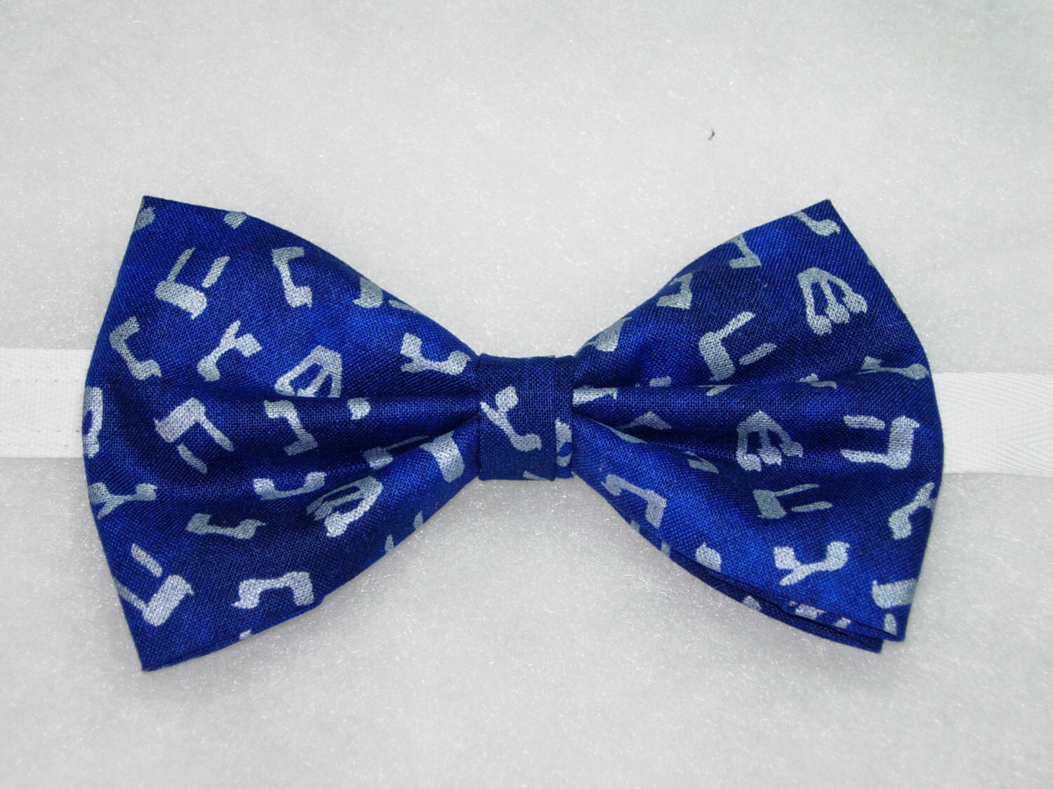 KAWAMOUSE Adjustable Pe-tied Bow Tie Fo Men (Jewish