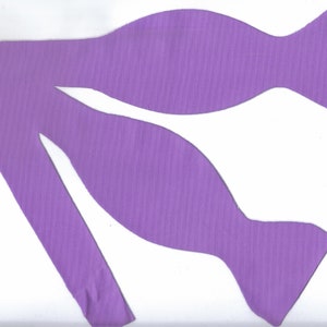 Lavender Purple Bow tie | Self-tie & Pre-tied | Purple Weddings | Groomsmen | Solid Purple | Bow tie for Men | Boy Bow tie | Girls Hair Bow