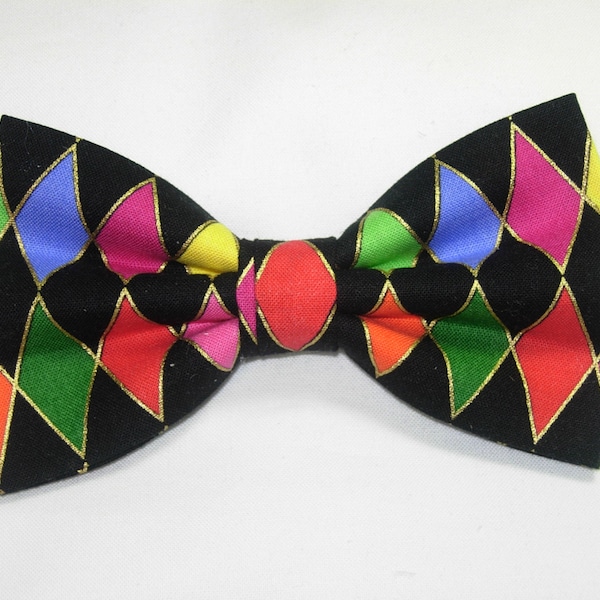 Mardi Gras Bow Tie Etsy