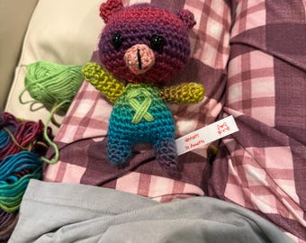 Oso Arcoíris - Salud Mental, peluche personalizable