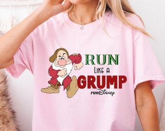 Grumpy Run Like a Grump Run Disney Shirt; T-Shirt, Tank Top, Sweatshirt