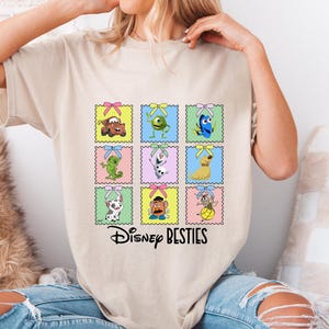 Disney Besties Disney Sidekicks Mater, Potato Head, Pua, Dory, Olaf, Mike Wazowski, Ray, Dug, Pascal Shirt; T-shirt or Sweatshirt