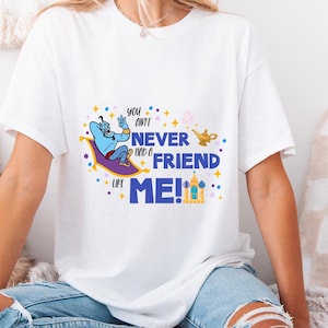 Aladdin Disney Shirt Genie Friend Like Me Shirt; T-Shirt or Sweatshirt