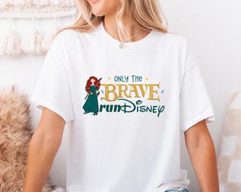 Brave Merida Princess Run Disney Half Marathon Shirt; T-shirt, Tank or Sweatshirt
