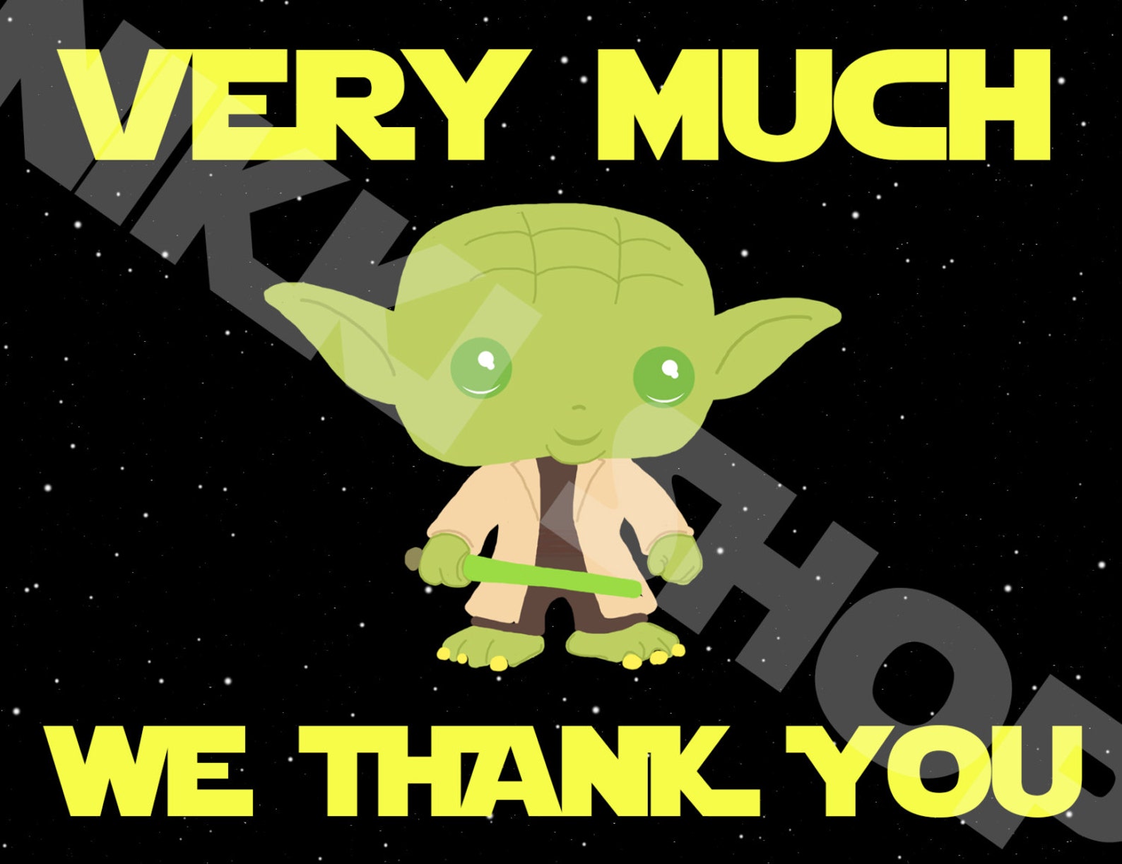 Star Wars Thank You Notes Pack Of 10 Etsy Star Wars Thank You Notes Pack Of 10 Etsy