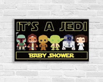 Star Wars Baby Shower Banner (Fully Customizable)