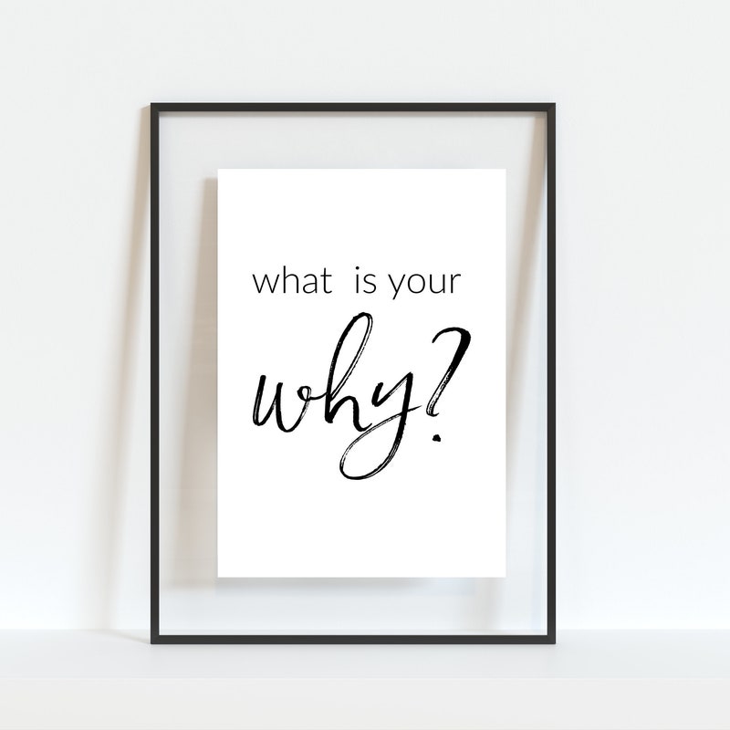 Remember Your Why Printable - Etsy