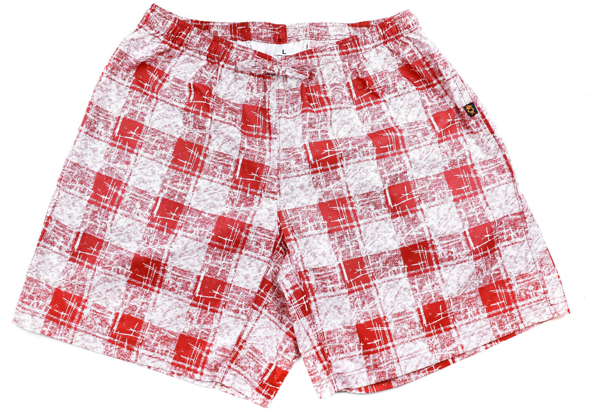 Khushi Men's Shorts Red Squares - Etsy 