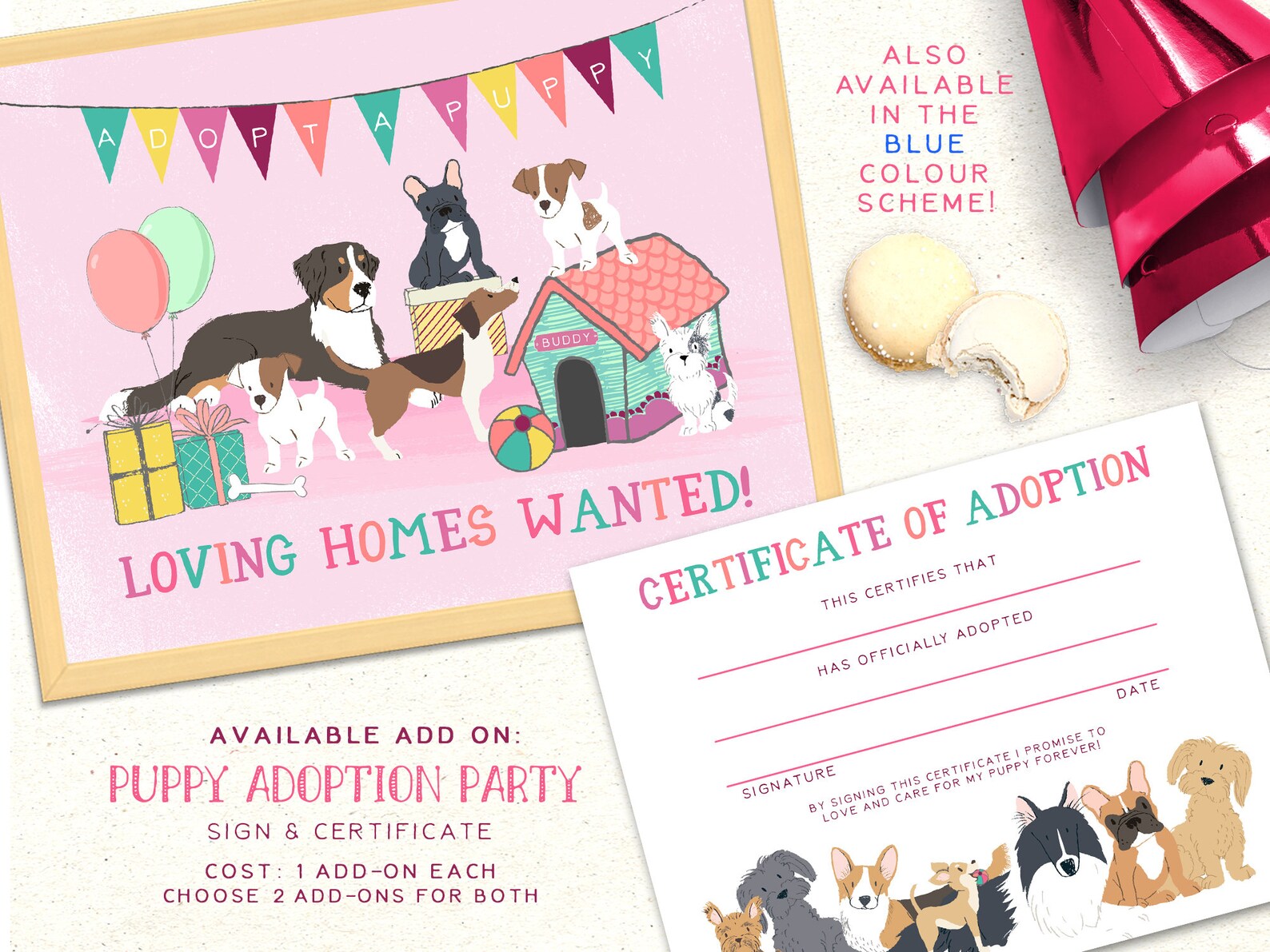 Puppy Party Printables Puppy Party Decorations Puppy - Etsy
