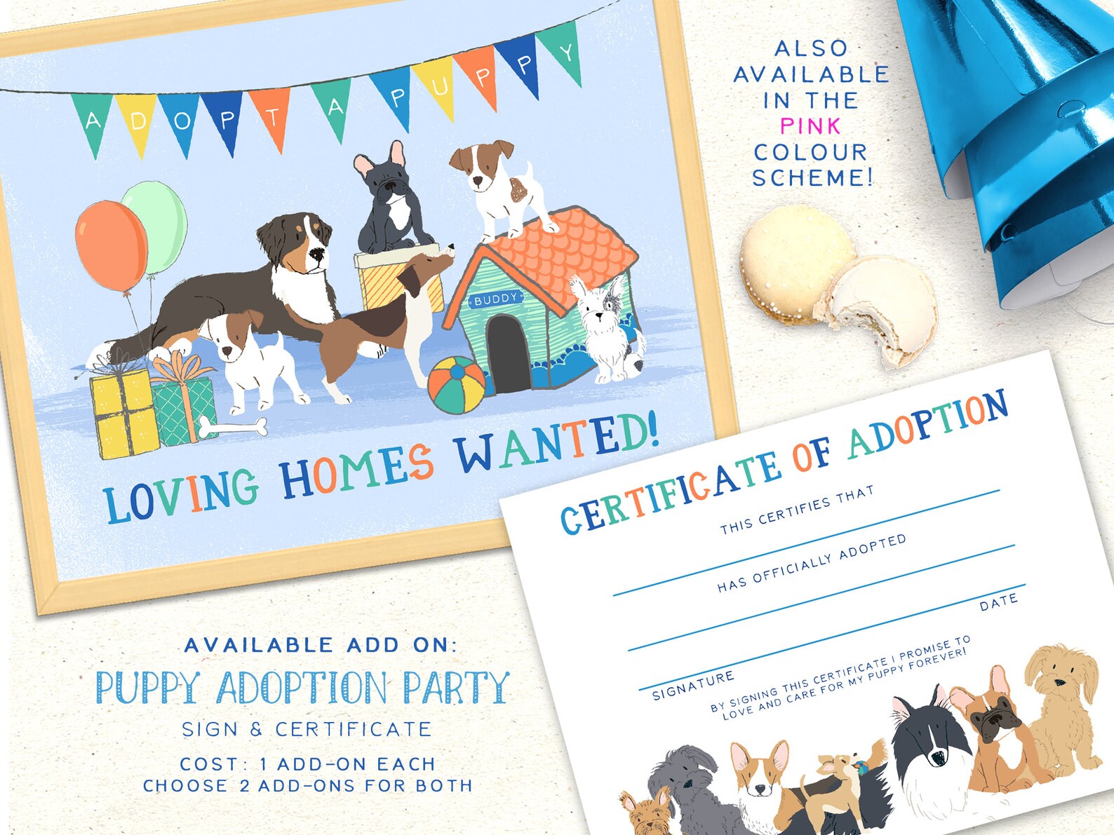 Puppy Party Printables Puppy Invitation Puppy Party - Etsy