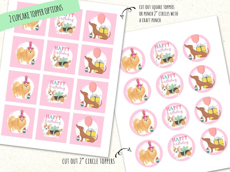 Puppy Party Printables Puppy Party Decorations Puppy - Etsy