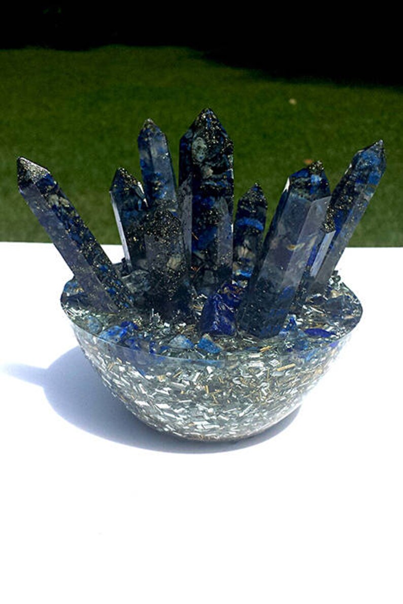 CUSTOM ORDER Orgone Crystal Bowls create Etsy