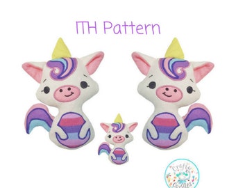 Download Ith Unicorn Stuffie Etsy
