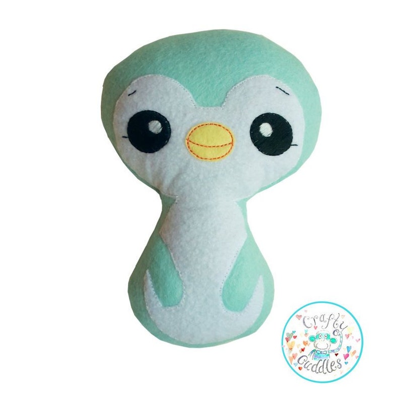 Download ITH Penguin Toy Stuffie Softie Pattern Machine Embroidery ...