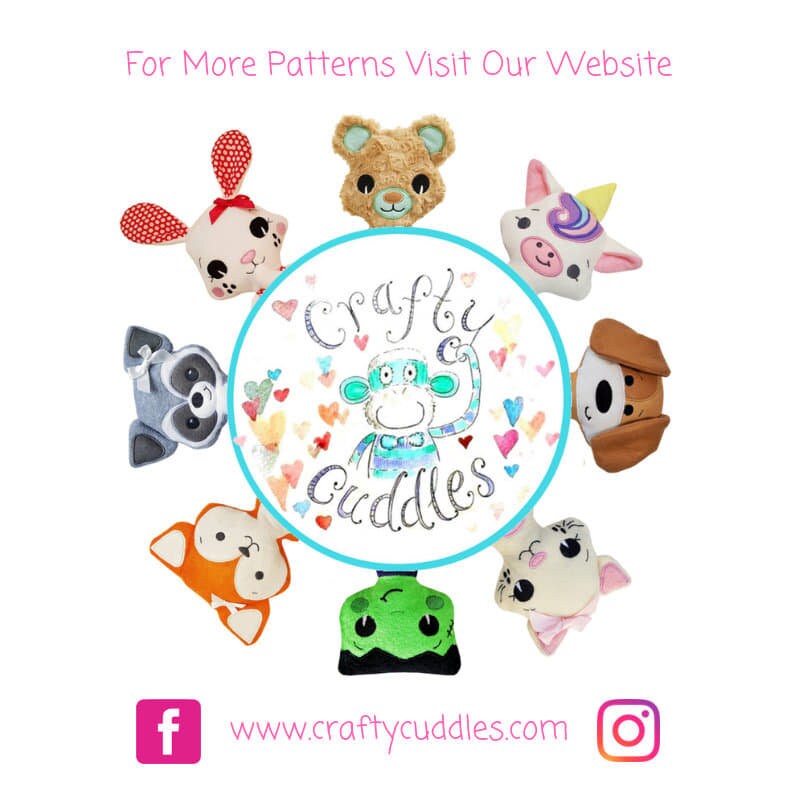 Download ITH Bunny Rabbit Toy Machine Embroidery Pattern Download