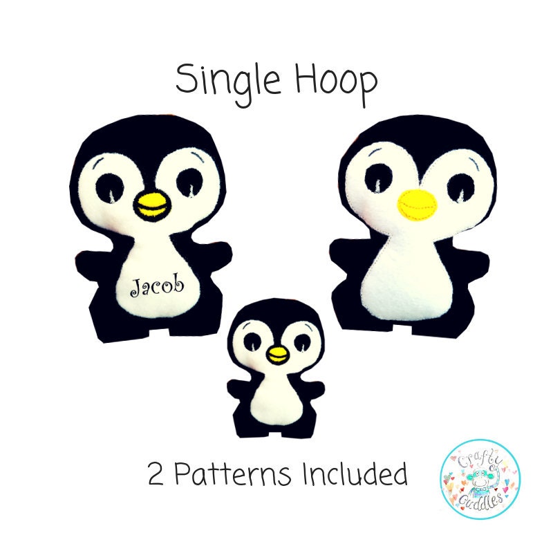 Download Ith Penguin Stuffie Single Hoop