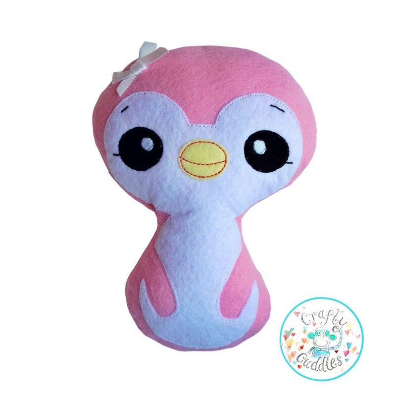 Download ITH Penguin Toy Stuffie Softie Pattern Machine Embroidery ...
