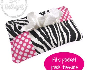 Criss Cross Tissue Case in the hoop machine embroidery design