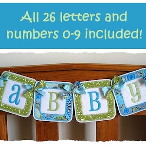 Square Banner / Bunting in the hoop machine embroidery design